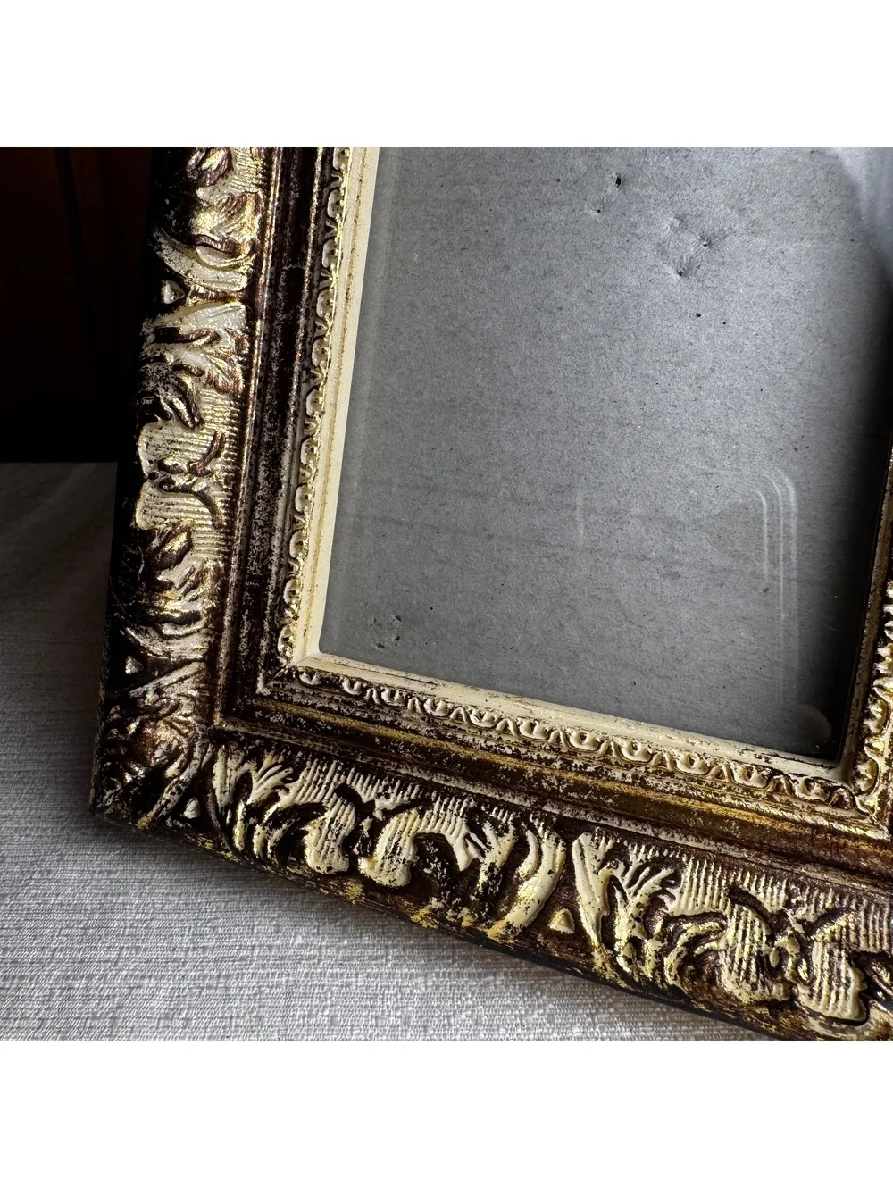 Azure Home Ornate Gold Bronze Baroque Picture Frame Holds 4x6 Photo